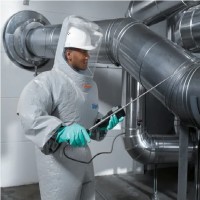 Tuta antispruzzo Dräger SPC 3700 e Gilet CVA 0700